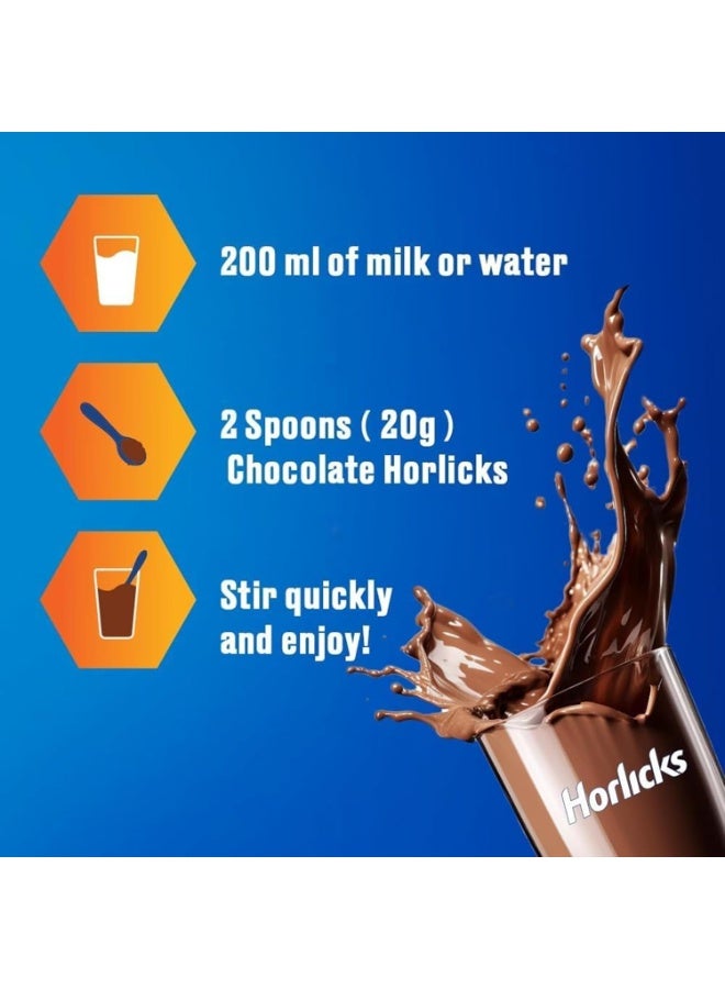 Horlicks Chocolate Nutrition Drink, 500 g Jar - Image 5